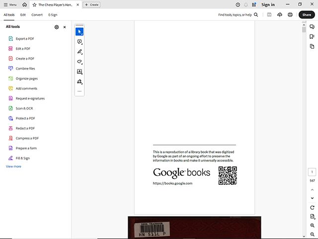 Adobe Acrobat interface preview 1