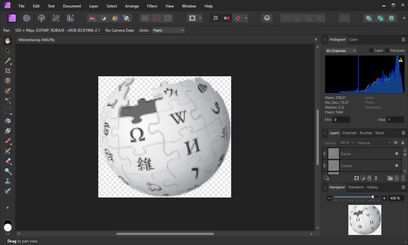 Affinity Photo interface preview 2