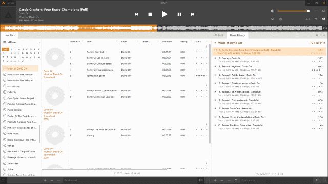 AIMP Audio Player interface preview 1
