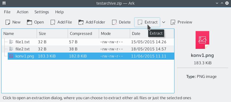 Ark Archive Manager interface preview 1