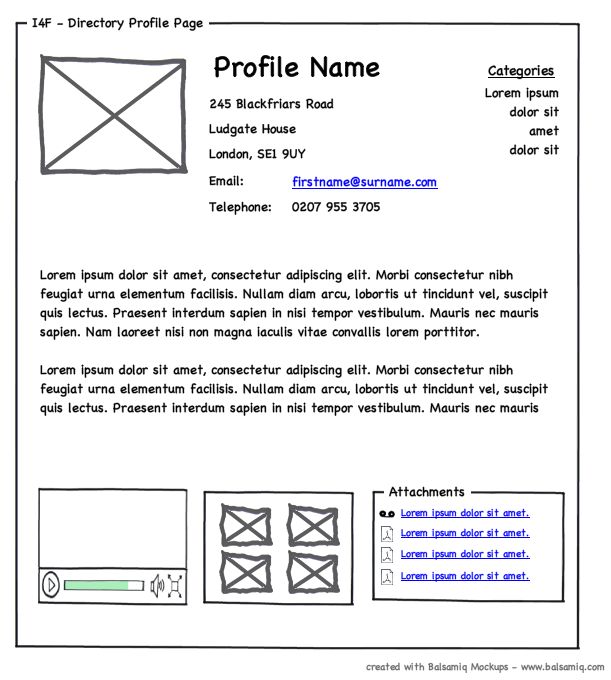 Balsamiq Wireframes interface preview 1