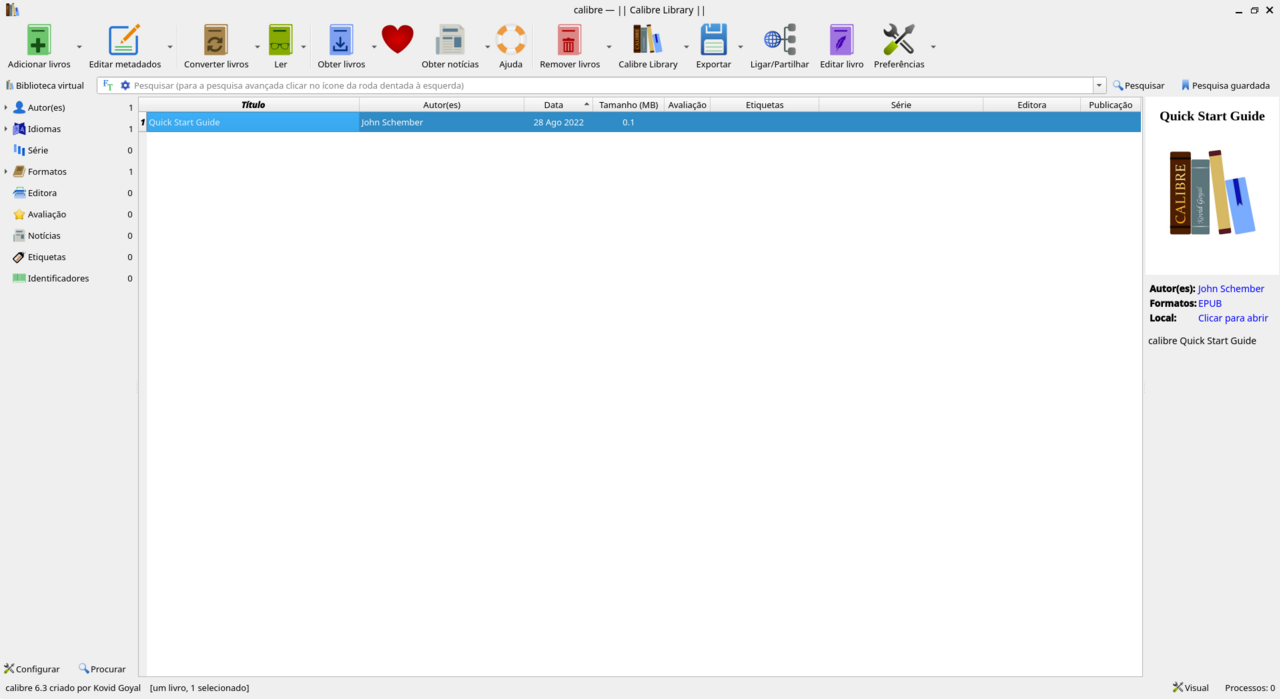 Calibre interface preview 1