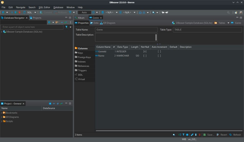 DBeaver interface preview 1