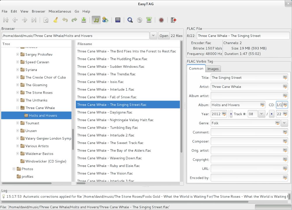 EasyTag interface preview 1