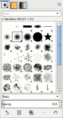 GIMP interface preview 2