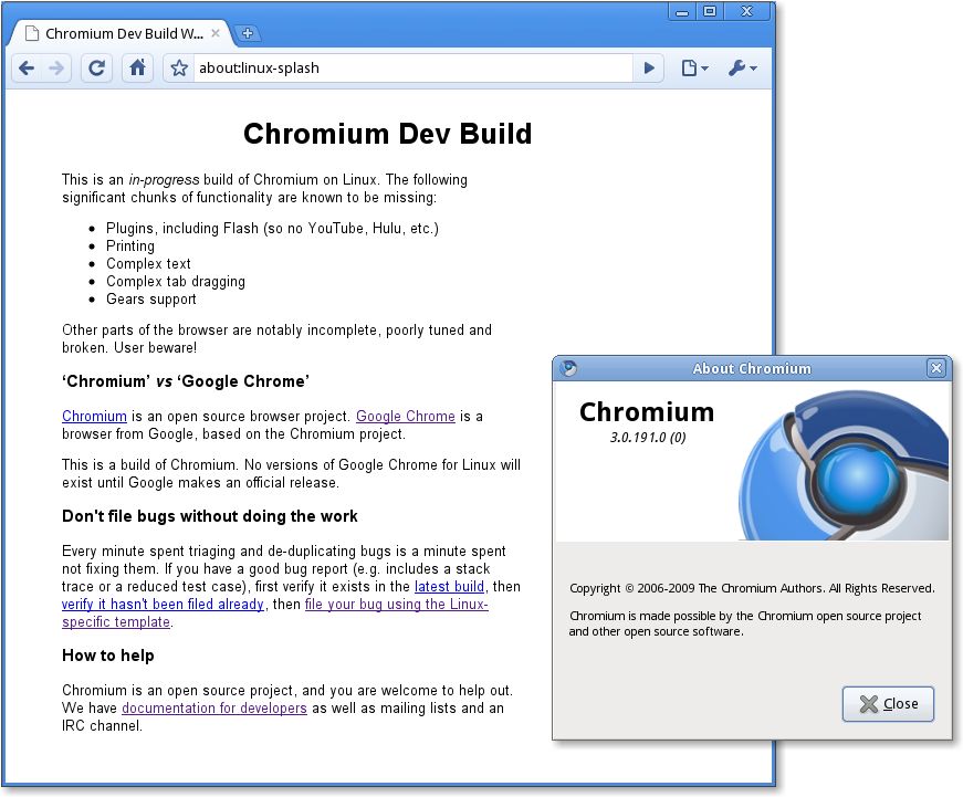 Google Chrome interface preview 2