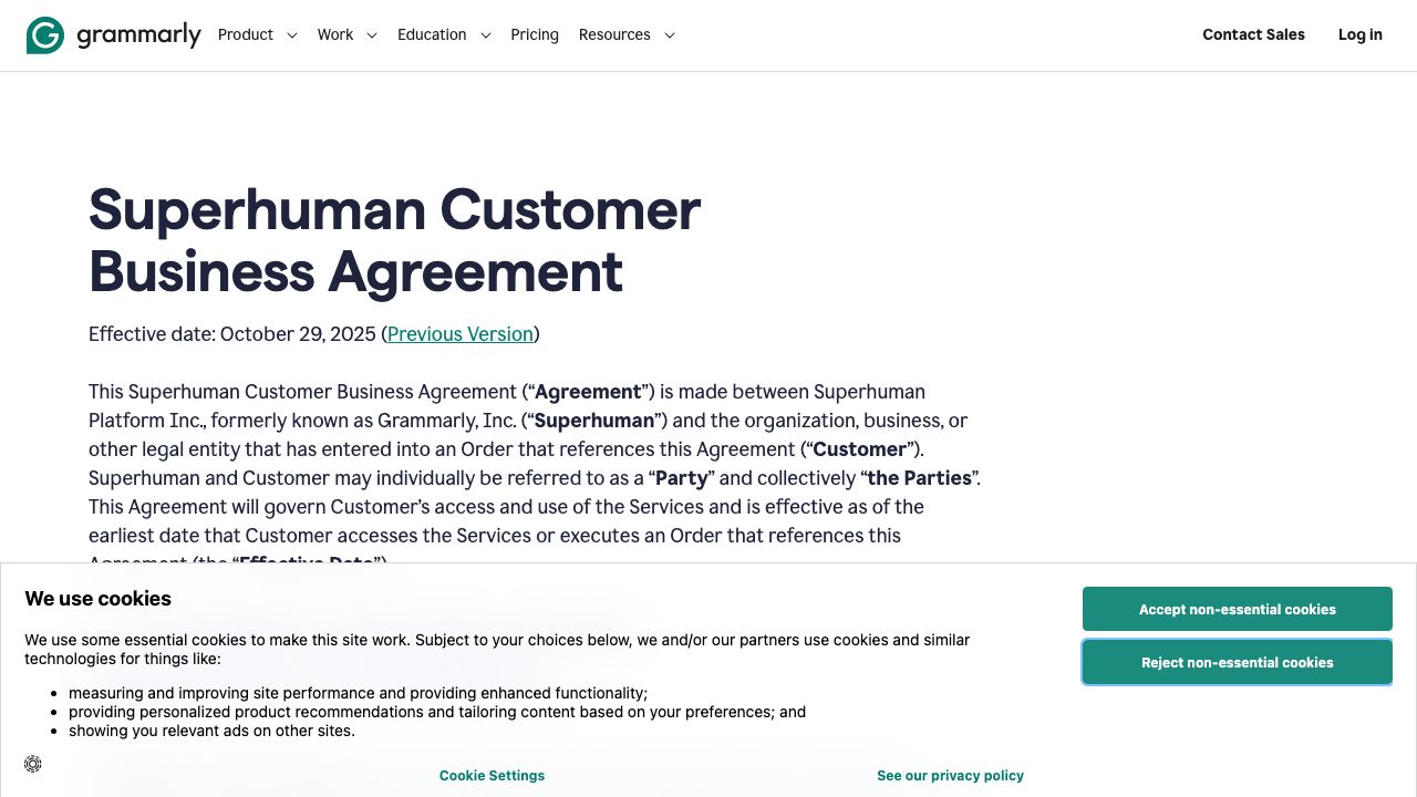 Grammarly Desktop official website preview