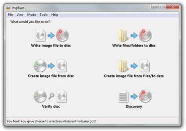 ImgBurn interface preview 2