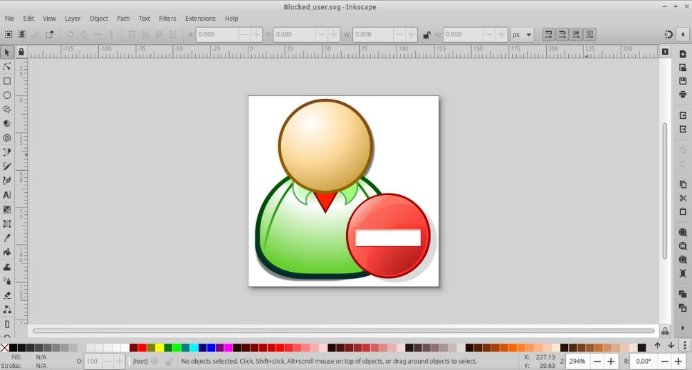 Inkscape interface preview 1