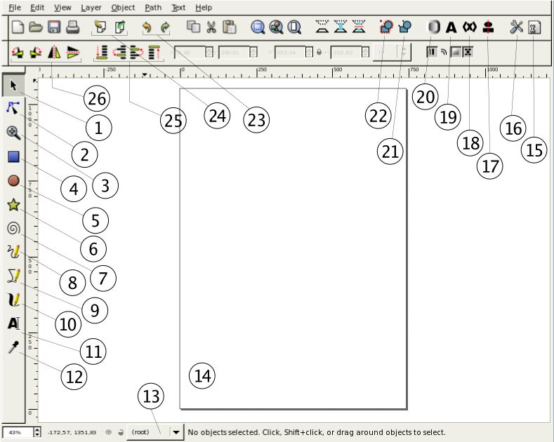 Inkscape interface preview 3
