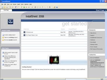 InstallShield interface preview 1