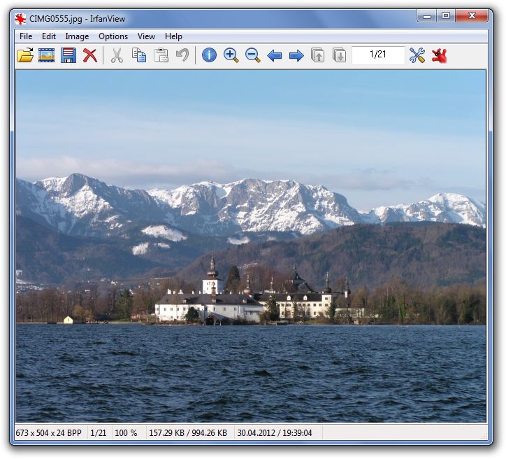 IrfanView interface preview 1