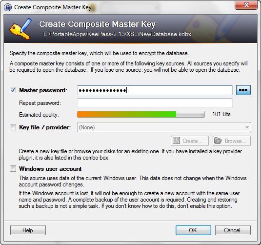KeePass interface preview 3
