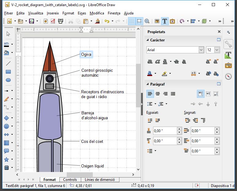 LibreOffice Draw interface preview 1