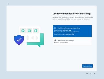 Microsoft Edge Beta interface preview 1