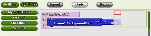 MIT App Inventor interface preview 2