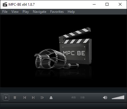 MPC-HC interface preview 2