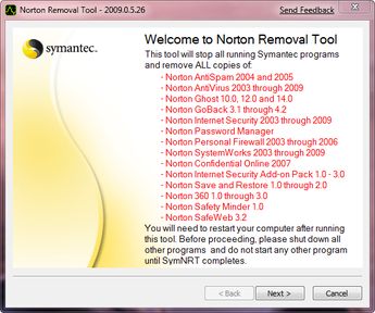 Norton Antivirus interface preview 4