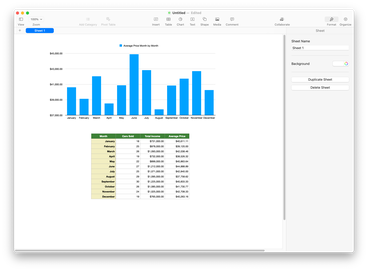 Numbers interface preview 4
