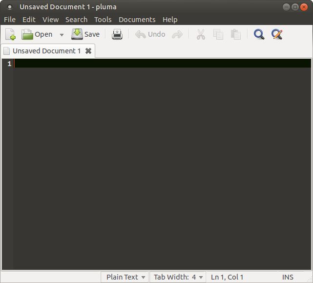 Pluma interface preview 1