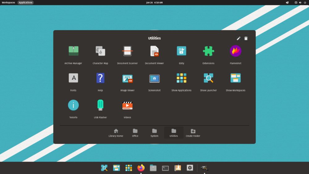 Pop!_OS interface preview 1