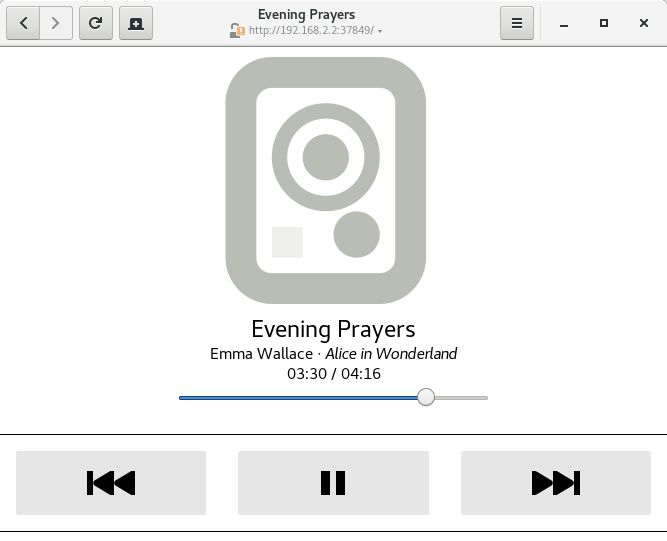 Rhythmbox interface preview 3