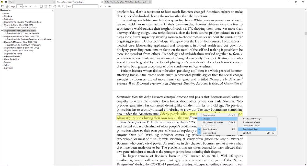 Sumatra PDF interface preview 1