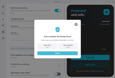 Surfshark interface preview 1