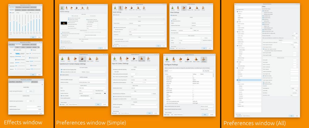VLC Media Player interface preview 1