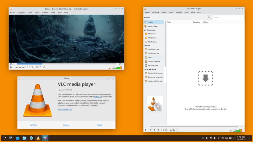 VLC Media Player interface preview 2