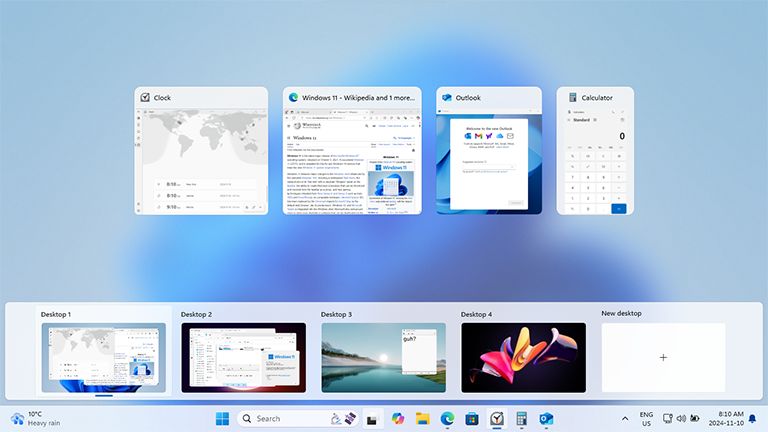 Windows 11 ISO interface preview 1