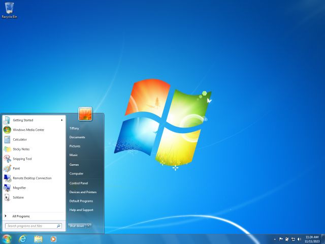 Windows 7 ISO interface preview 4